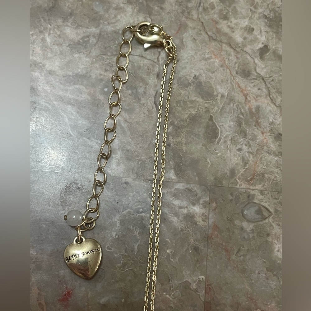 Betsey Johnson Pink Ladybug Necklace - Picture 5 of 8